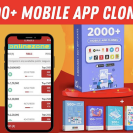 + 2000 Apps clones para developers and UI kit